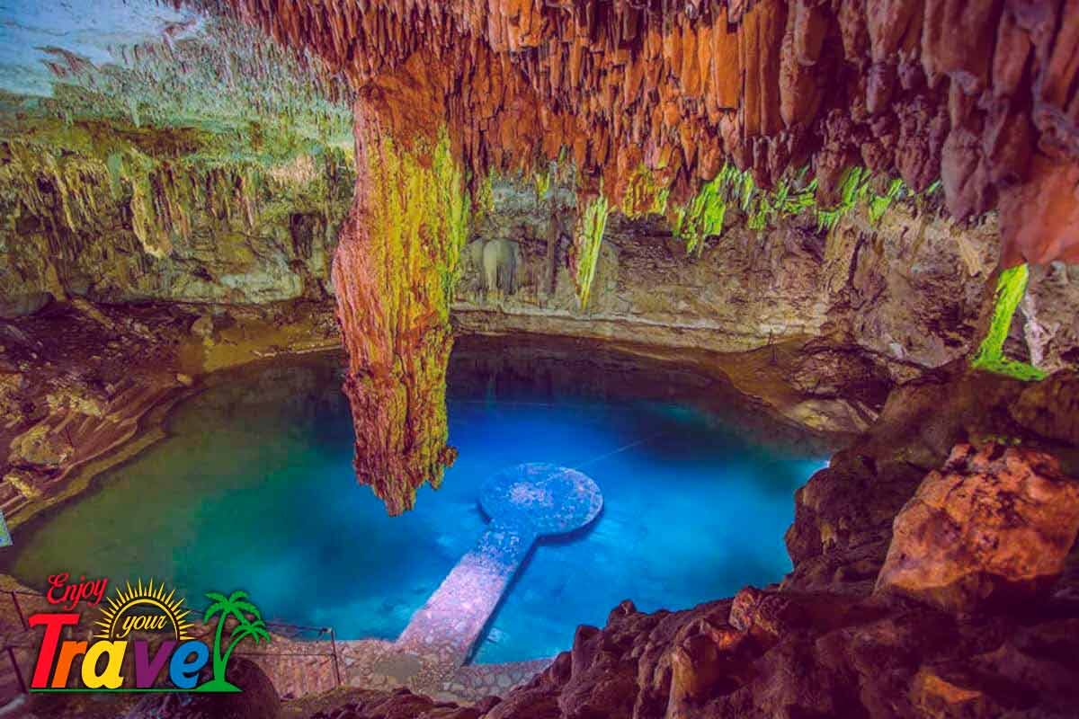 cenote de suytum lugares secretos en cancún